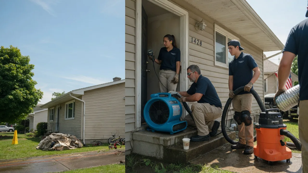 Water Damage Restoration in Wharton, OH near me